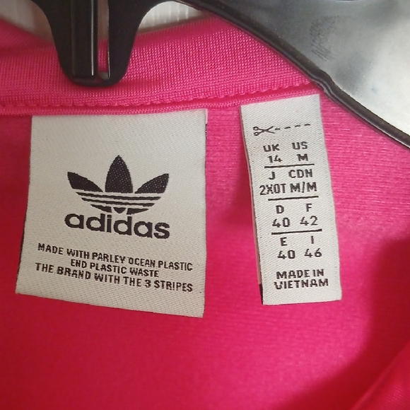 Adidas Women's Vibrant Pink Bomber Jacket - Picture 2 of 8